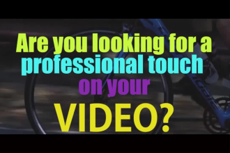 do professional video editing and motion graphics