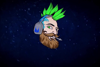 do custom gaming logo intro for esport teams, twitch, and youtube channel