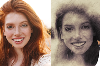 make a sketch animation of your photo