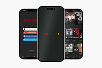 create a stylish mobile app promo video