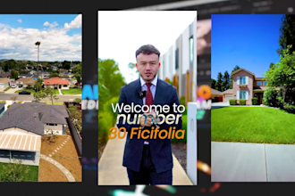 edit trendy real estate reels and premium real estate video editing