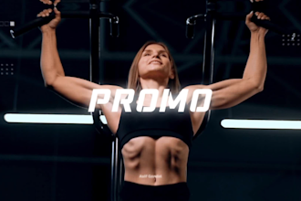 edit hype sports highlight, fitness, gym workout, promotional video