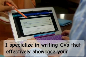 write, review or edit professional ats CV or résumé