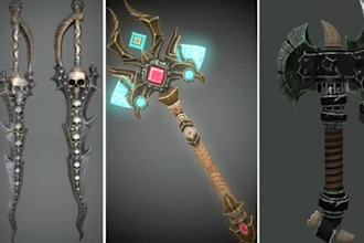 provide high quality 3d assets for games, ar VR