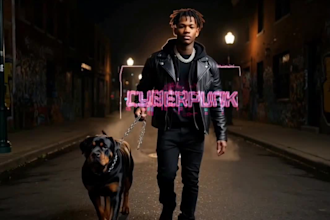 create 4k generated ai music video, ai rap music video for song with lip sync