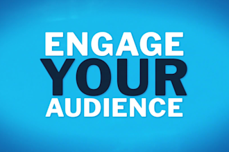 create engaging kinetic typography ads for brand promotion