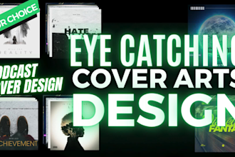 do your podcast cover, book cover, thumbnail in 2 hours