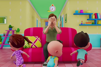 do 3d kids animation, 3d kids rhymes, 3d cartoon animation, animation for kids
