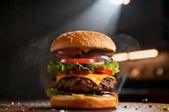create a cinematic ai food commercial video for your restaurant or food brand