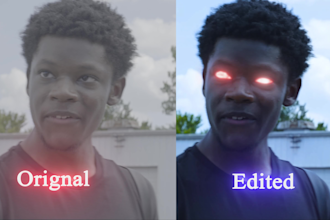 do blender cgi and vfx  camera tracking after effects