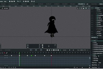 2d character design and animations for your  game