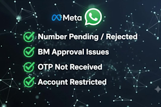 fix whatsapp business api, meta business manager and number restriction