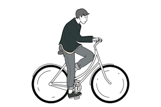 create minimalist lifestyle illustration for animation gif
