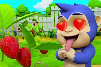 create a stunning 3d animation pixar style for kids learning video
