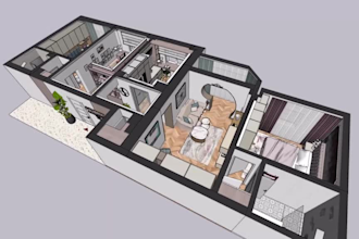 design 3d floor plan and walkthrough