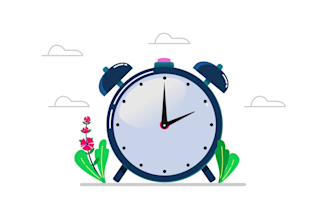 make simple animated video or GIF for icons and illustrations