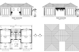 convert your PDF, sketch, or image to auto cad floor plan