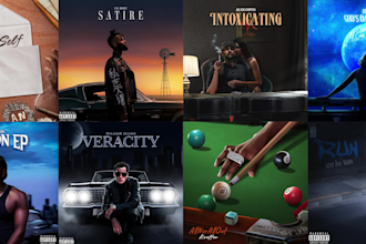 design music album cover art or single artwork