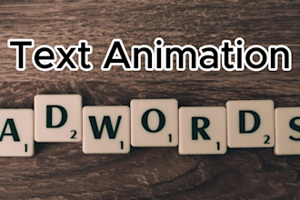 animate text subtitles and captions to the videos