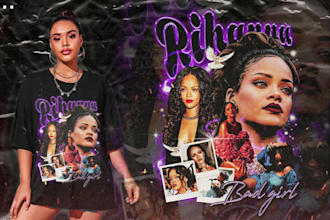 design crazy 90s vintage bootleg old school rap tee