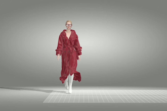 do 3d garment design and 3d clothing animation in clo3d
