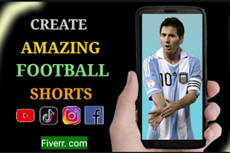 create engaging football short video
