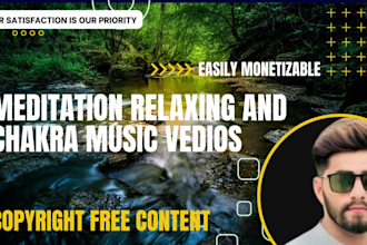 create youtube channel 2 meditation, relaxing music videos