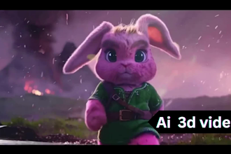 craft a stunning 4k ai movie trailer or 3d cinematic with realistic visuals