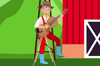 create animation video, nursery rhymes and stories