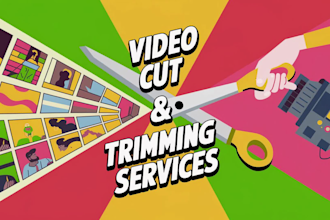 crop, trim, merge, and add logo to create stunning videos