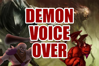 voice your evil spirit, demon, or ghoul