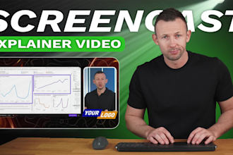 create a tutorial video with screencast spokesperson