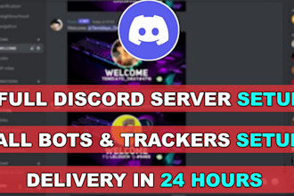 setup discord server for your project