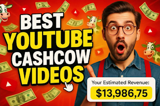 create top 10 faceless cashcow youtube videos