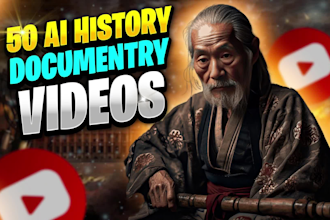 create epic ai history videos for youtube