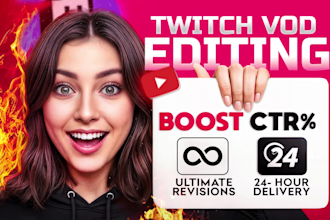 edit your twitch vod stream to youtube video