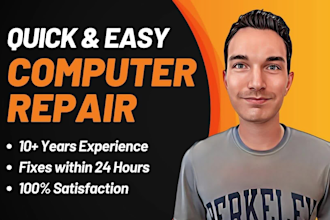repair, fix, optimize your windows, mac computer, laptop, pc