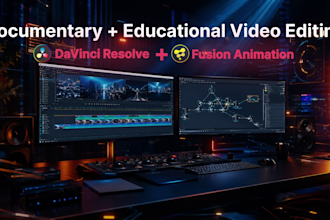 edit your documentary, educational, and ai videos