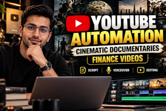 create cinematic faceless documentary and finance videos