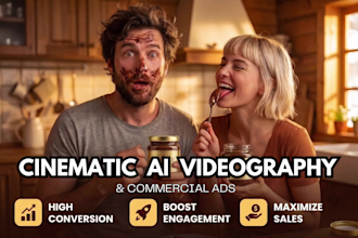 do cinematic ai videography, commercial ads powered by ai