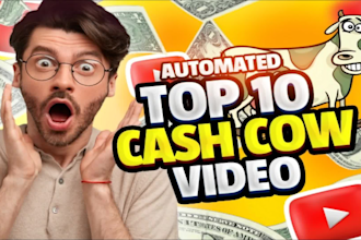 create automated cash cow youtube, cash cow videos