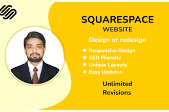 create a squarespace website