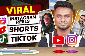 edit your shorts, instagram reels, tiktok videos