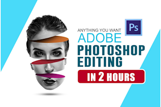 do any photoshop editing, photo manipulation and retouching