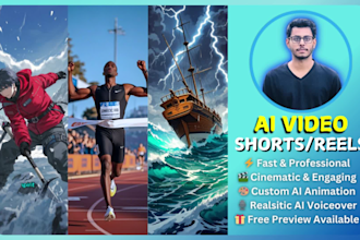 make animated ai shorts or reels or tiktoks
