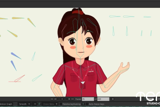 rig and animate your character with moho