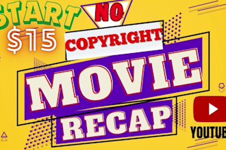 do copyright free movie recap summary and manhwa amv anime recap for youtube