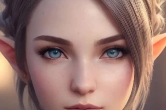 model a realistic 3d character with full body rig,hair and clothe for your game