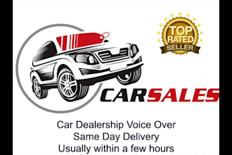 record a high energy, commanding voice over