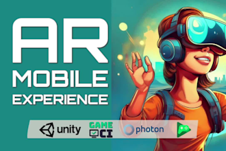 develop augmented reality ar apps in unity using webar, arkit and arcore